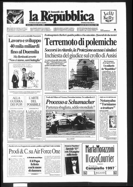 Il lunedì de La repubblica